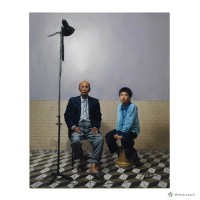 藏品(老人與少年-2)的圖片