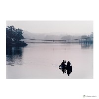 藏品(虎頭埤/水橋舟影)的圖片