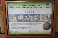 藏品(Service award for professional excellence)的圖片
