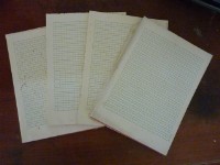 藏品(稿紙(小))的圖片