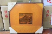 藏品(小幅山景圖（含框）)的圖片