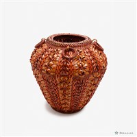 藏品(菊紋甕型花器)的圖片