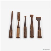 藏品(各式鑿刀(1組5件))的圖片