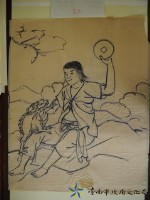 藏品(王保原司傅描繪蔡草如圖案之畫稿(劉海))的圖片