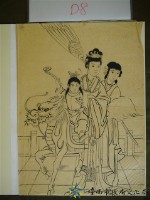 藏品(玻璃匾仔圖(麒麟送子))的圖片