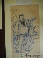 藏品(蔡草如畫稿(天官))的圖片