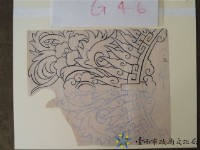藏品(二通花草堵頭手繪稿)的圖片