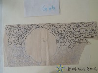 藏品(草仔堵框手繪稿)的圖片