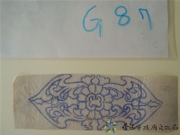 藏品(花草堵頭手繪稿)的圖片