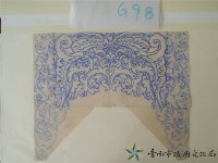 藏品(雙龍頭草手繪稿)的圖片