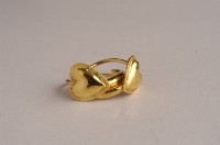 藏品(桃仔金耳環一對)的圖片