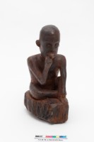 藏品(人像木雕)的圖片