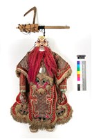 藏品(懸絲傀儡戲偶-紅鬚紅大花)的圖片