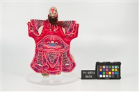 藏品(布袋戲偶-紅大花)的圖片