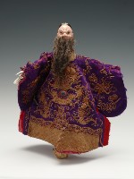 藏品(布袋戲偶─慘文老奸)的圖片