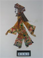 藏品(中國河北皮影戲偶─小生)的圖片