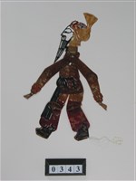 藏品(中國河北皮影戲偶─末)的圖片