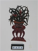 藏品(中國河北皮影戲道具─花盆)的圖片