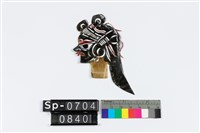 藏品(中國皮影戲偶頭-淨)的圖片