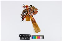 藏品(中國皮影戲偶頭-淨)的圖片