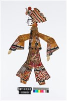 藏品(中國皮影戲偶-生)的圖片