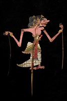 藏品(印尼爪哇島皮影戲偶)的圖片