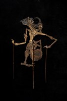 藏品(印尼爪哇島皮影戲偶)的圖片