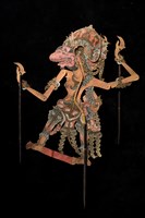 藏品(印尼爪哇島皮影戲偶)的圖片