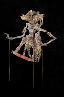 藏品(印尼爪哇島皮影戲偶)的圖片