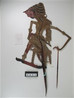 藏品(印尼爪哇島皮影戲偶─（非暴力）神明)的圖片
