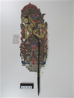 藏品(印尼爪哇島皮影戲偶─主神)的圖片