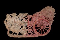 藏品(印尼爪哇島皮影戲偶─鷹車)的圖片