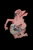 藏品(印尼爪哇島皮影戲偶─丑角（Togog）)的圖片