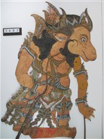 藏品(印尼皮影戲偶─Bima與他的兒子（及大國王）)的圖片