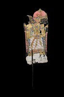 藏品(印尼爪哇島皮影戲偶─神祇（Siwa）)的圖片