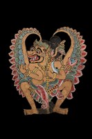 藏品(印尼峇厘島皮影戲偶─鷹（Garuda）)的圖片