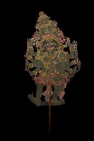 藏品(印尼峇厘島皮影戲偶─神祇（Wisnu）)的圖片