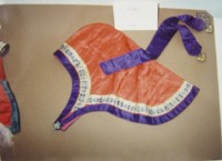 藏品(紅藍雙色童帽)的圖片