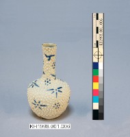 藏品(珍珠地藍點紋小瓶)的圖片
