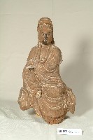 藏品(觀世音菩薩木雕神像)的圖片