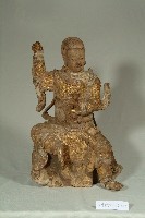 藏品(玄天上帝木雕神像)的圖片