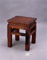 藏品(束腰直腳方椅-4)的圖片