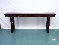 藏品(博古淺浮雕直足平頭案)的圖片