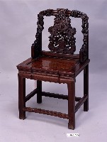 藏品(束腰螭虎馬蹄腳太師椅-3)的圖片