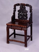 藏品(束腰螭虎馬蹄腳太師椅-4)的圖片