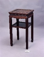 藏品(束腰馬蹄腳方几-1)的圖片