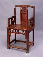 藏品(淺浮雕方足太師椅-1)的圖片