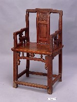 藏品(淺浮雕方足太師椅-2)的圖片
