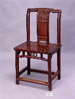 藏品(淺浮雕方足靠背椅-2)的圖片