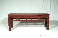 藏品(束腰馬蹄腳長凳-2)的圖片